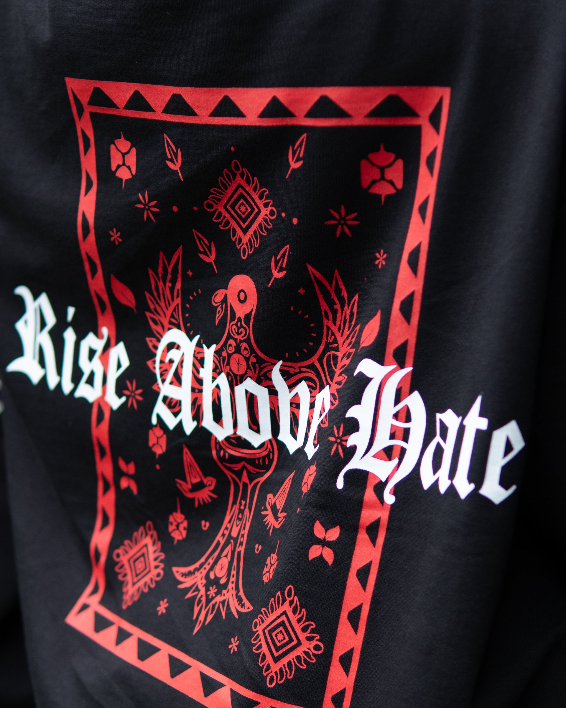Rise Above Hate Tee — Women