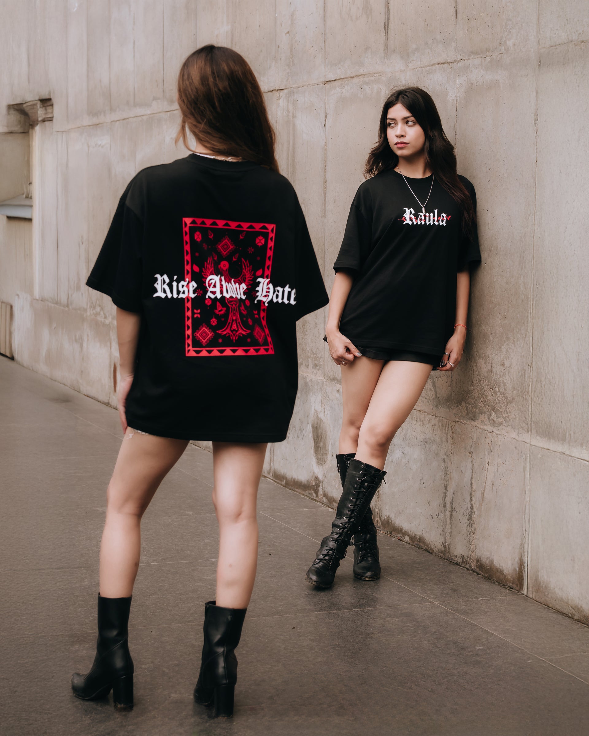Rise Above Hate Tee — Women